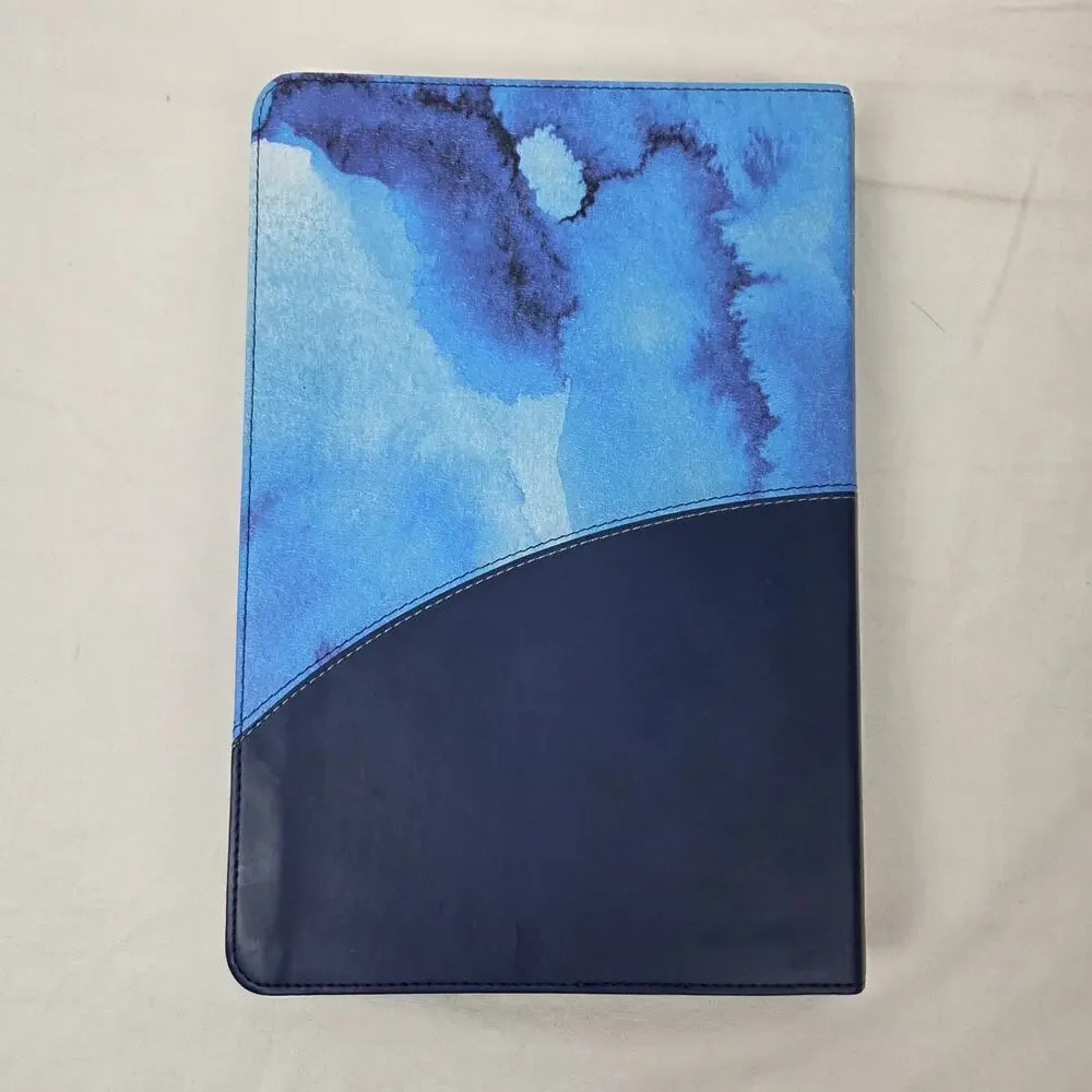 Bonded Leather Holy Bible NIV The Message Parallel New International Version
